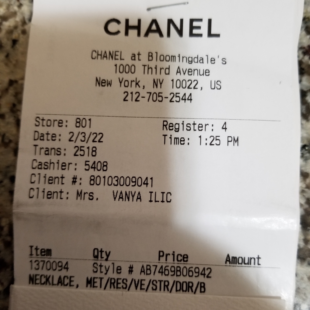 HOSTPICK!!! Chanel logo Necklace - Picture 15 of 16